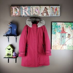 Lauren Ralph Lauren hooded expedition down parka coat size Large